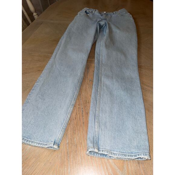 Abercrombie and Fitch 90’s straight low rise curve love size 4 long - Picture 5 of 12